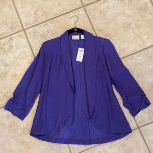 3/4 sleeve blazer, brand new with tags